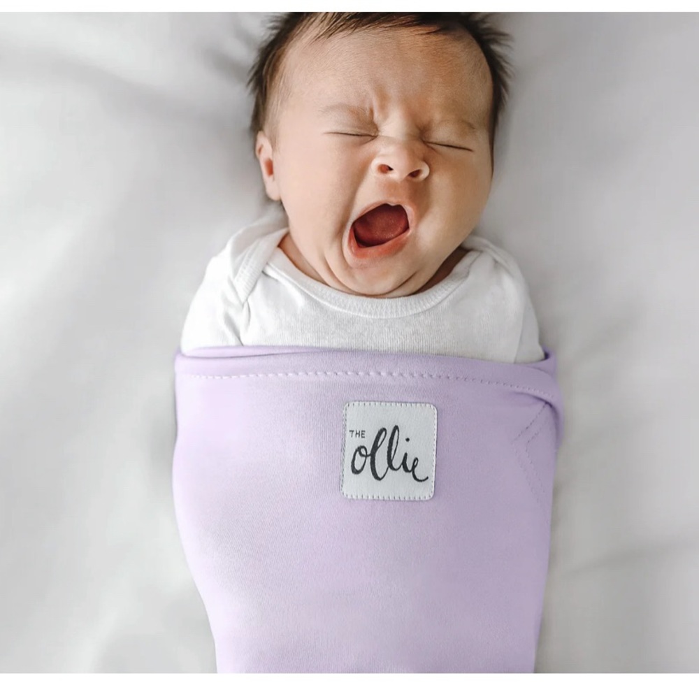 Ollie baby swaddle lilac - excellent condition